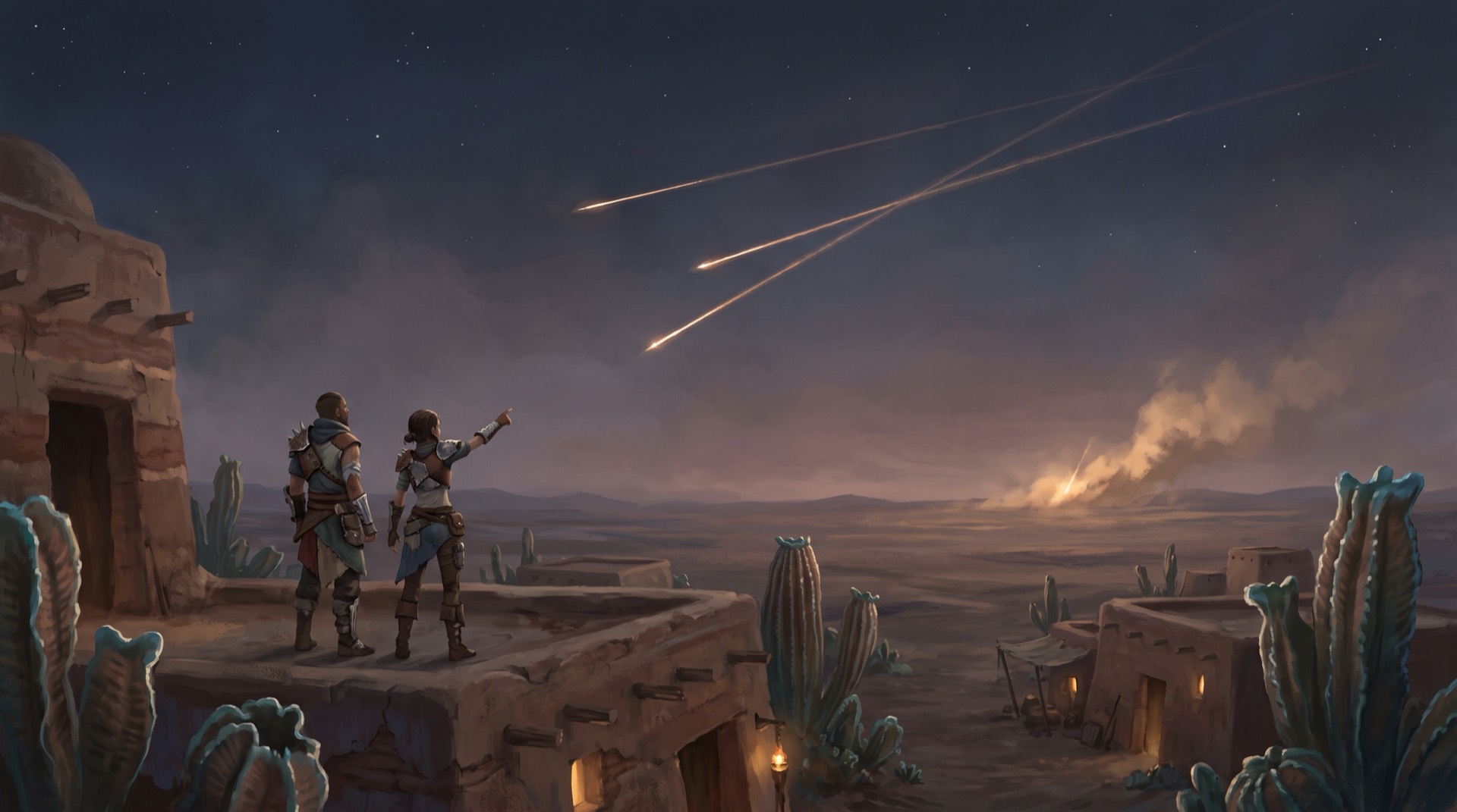 Debris from the sky