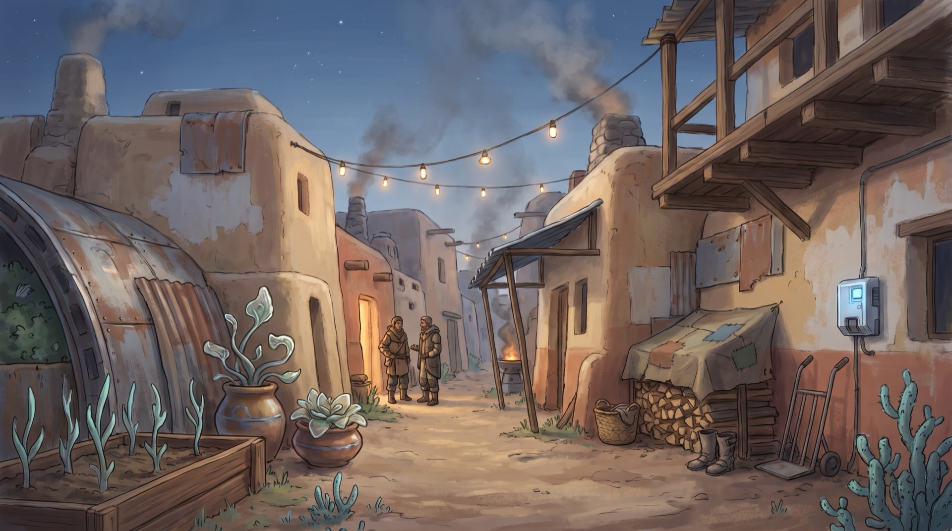 Towns & settlements